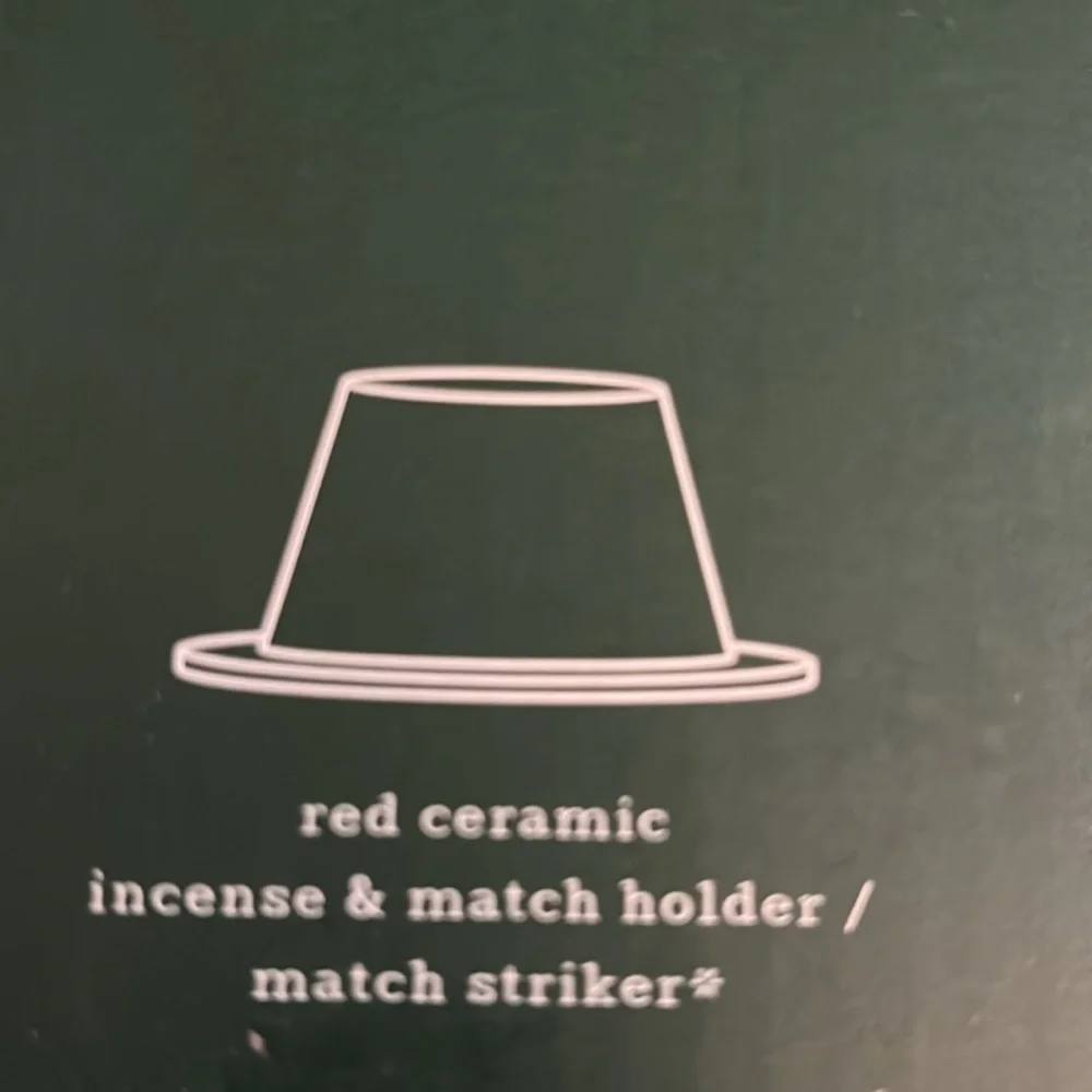Paddywax Soy Wax Candle + Incense & Match Holder